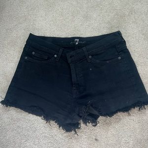 7 FOR ALL MANKIND JEAN SHORTS